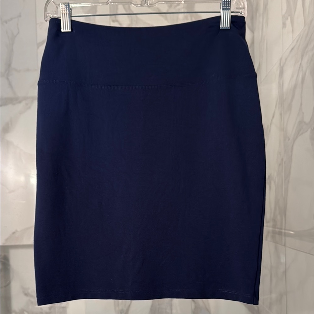 Mini Body Con Navy Blue Skirt